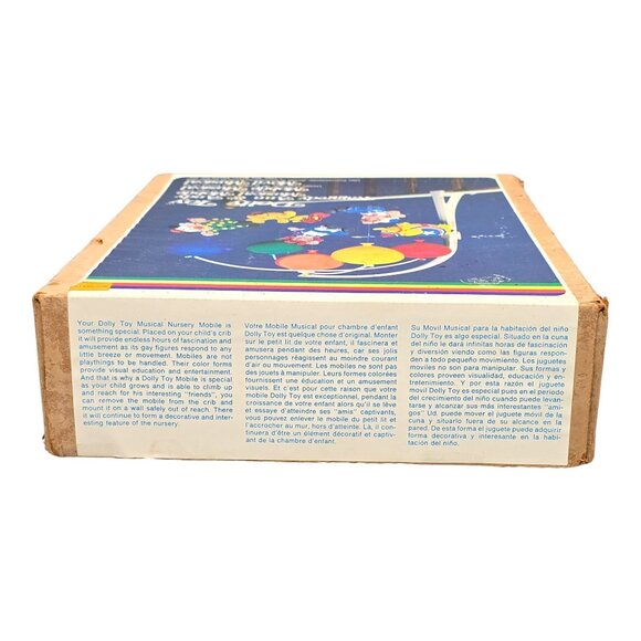 Dolly Toy Raggedy Ann & Andy Musical Mobile No. 613 Bobbs-Merrill 1980 Nursery - Picture 15 of 16